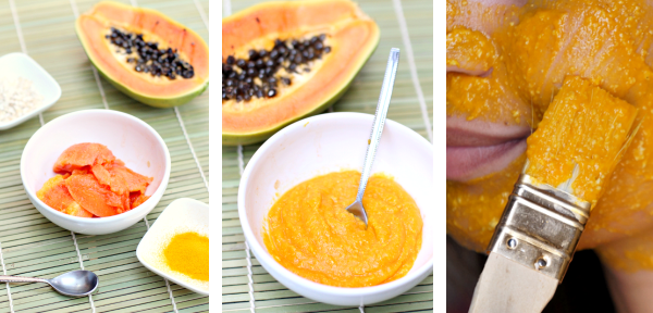 diy fruitenzym masker
