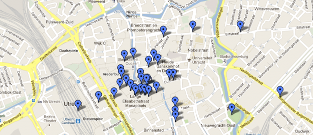 Utrecht Hotspot Map