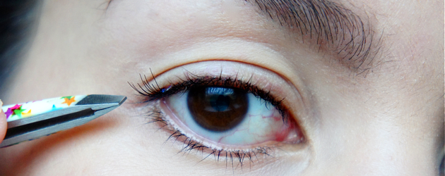 How-to: individuele wimperstukjes