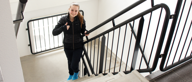 Stiekem sporten tijdens het werk