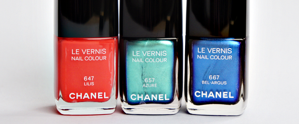 L’Été Papillon de Chanel nagellak swatches