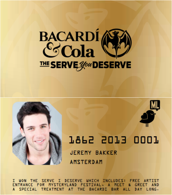 goldcard bacardi