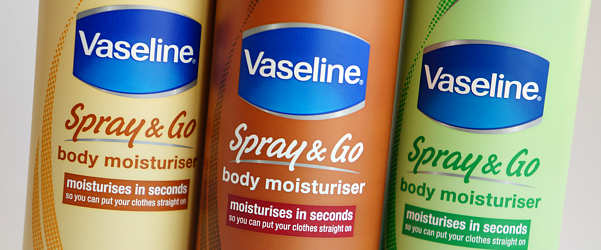 Vaseline Spray & Go