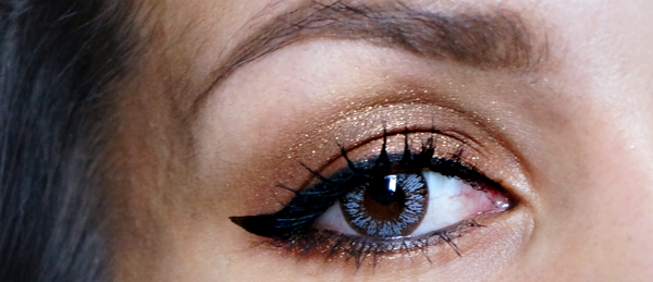 Golden Brown eyelook