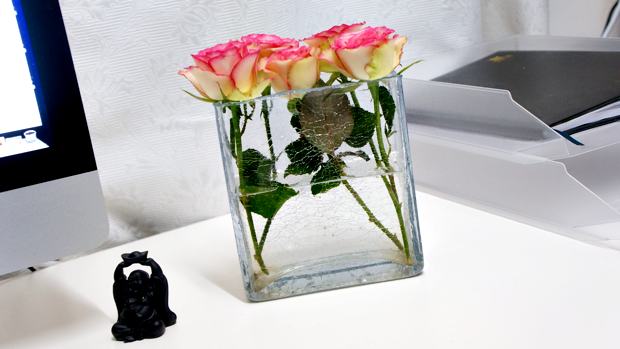 chanel perfume bottle flower vase 1