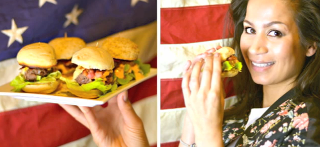 Amerikaanse hamburger sliders
