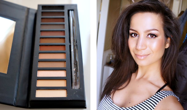 The Nude Mattes eyelook