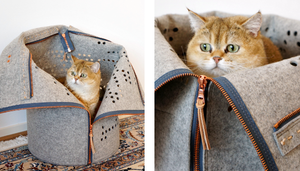 Travel Cat Bag van Studio Snorhaar