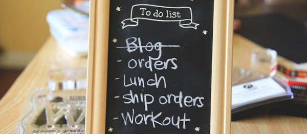 New week: getting things done