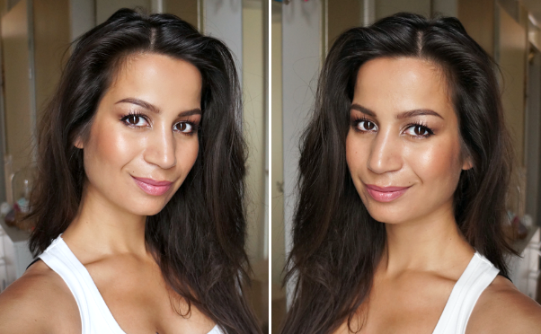 Bronzy Beach Look