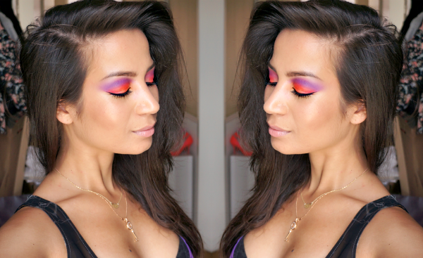 Sunset Glow eyelook