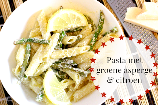 €3 food challenge – pasta met groene asperges