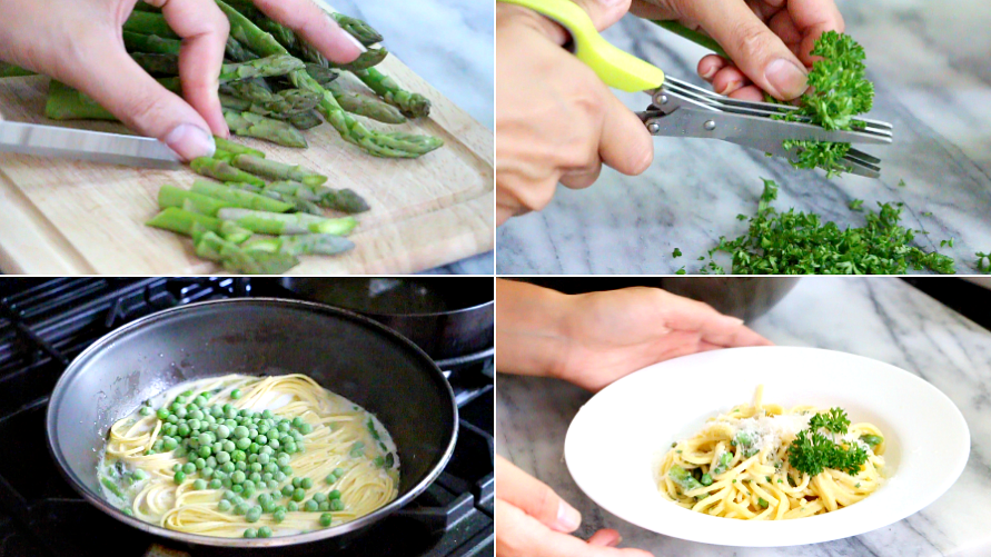 Video | vegetarische éénpans pasta
