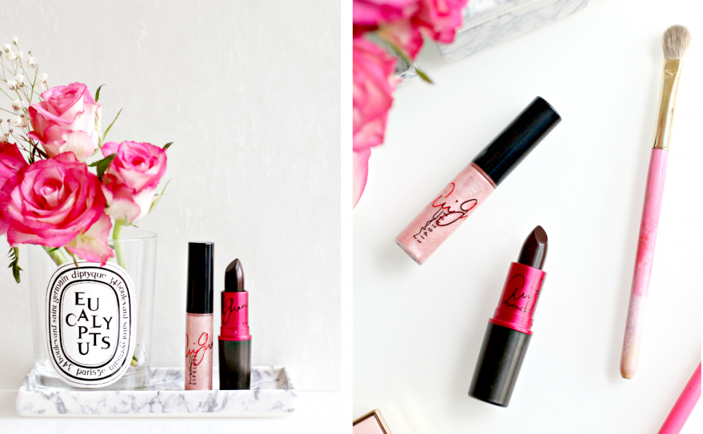 MAC Viva Glam Ariana Grande lipstick + lipglass