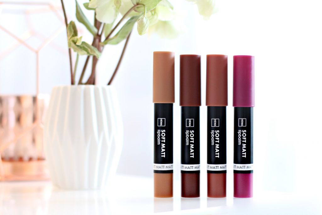 HEMA Soft Matt Lipbalm | 4 nieuwe kleuren