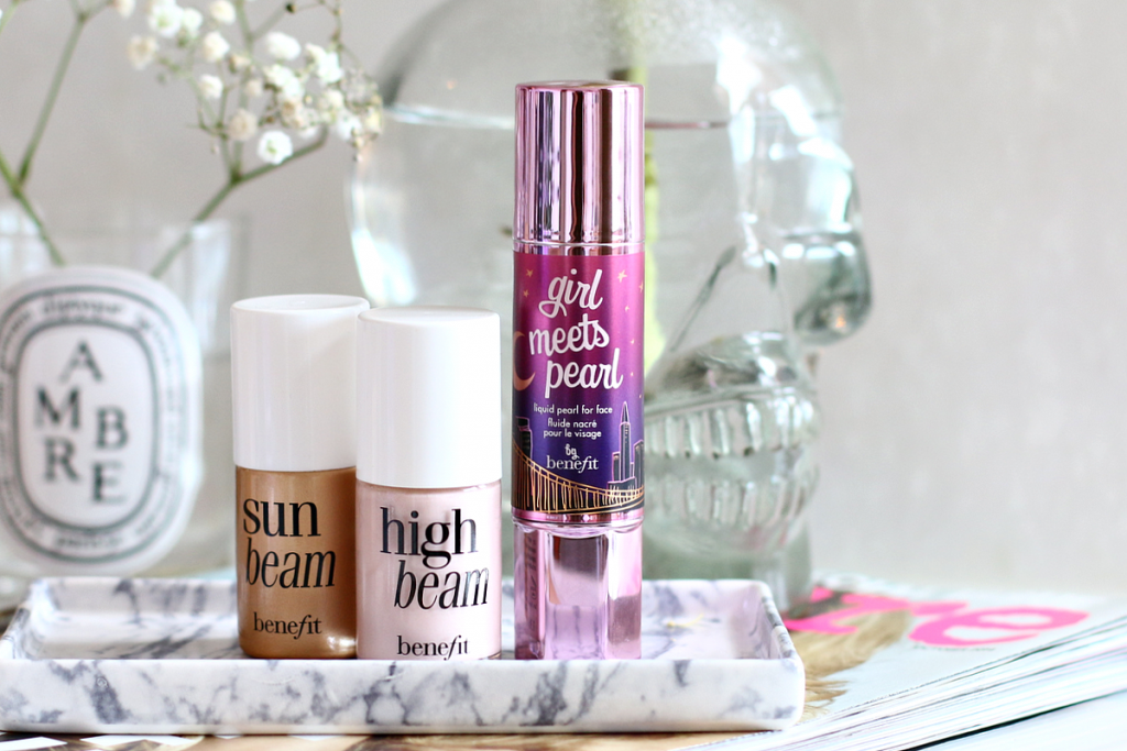 3 x Benefit Cosmetics highlighters