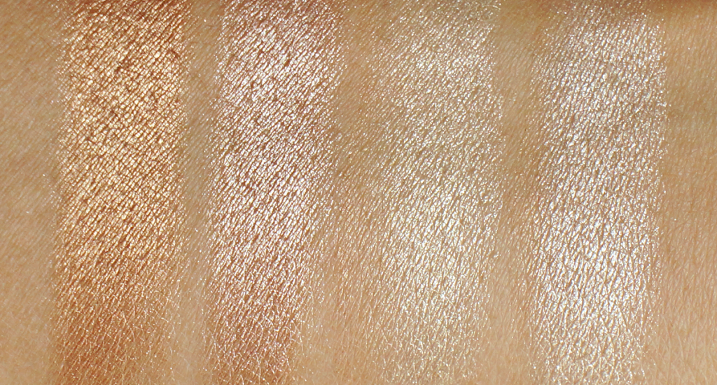 anastasia glow kit sundipped swatches_ - 1