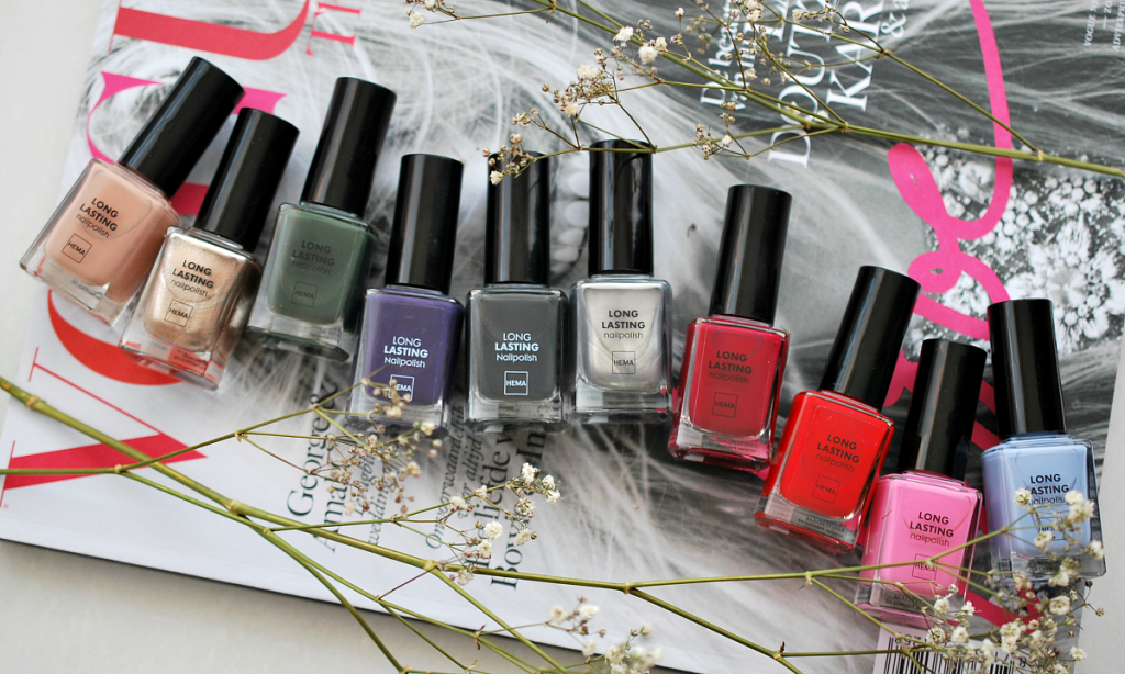 Wow! HEMA heeft 100 nieuwe kleuren nagellak!
