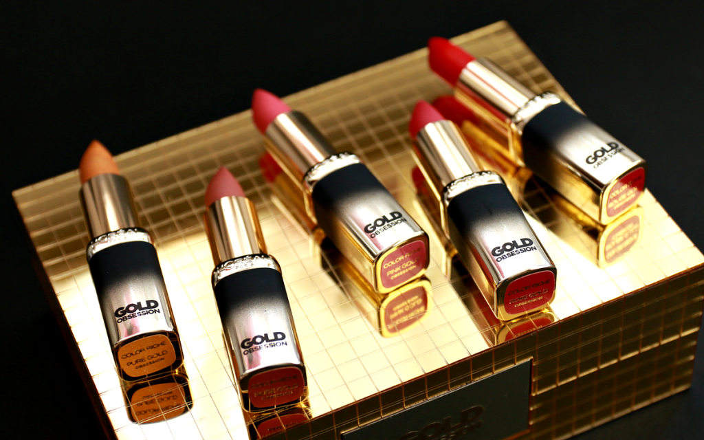 L’Oréal Gold Obsession lipstick review