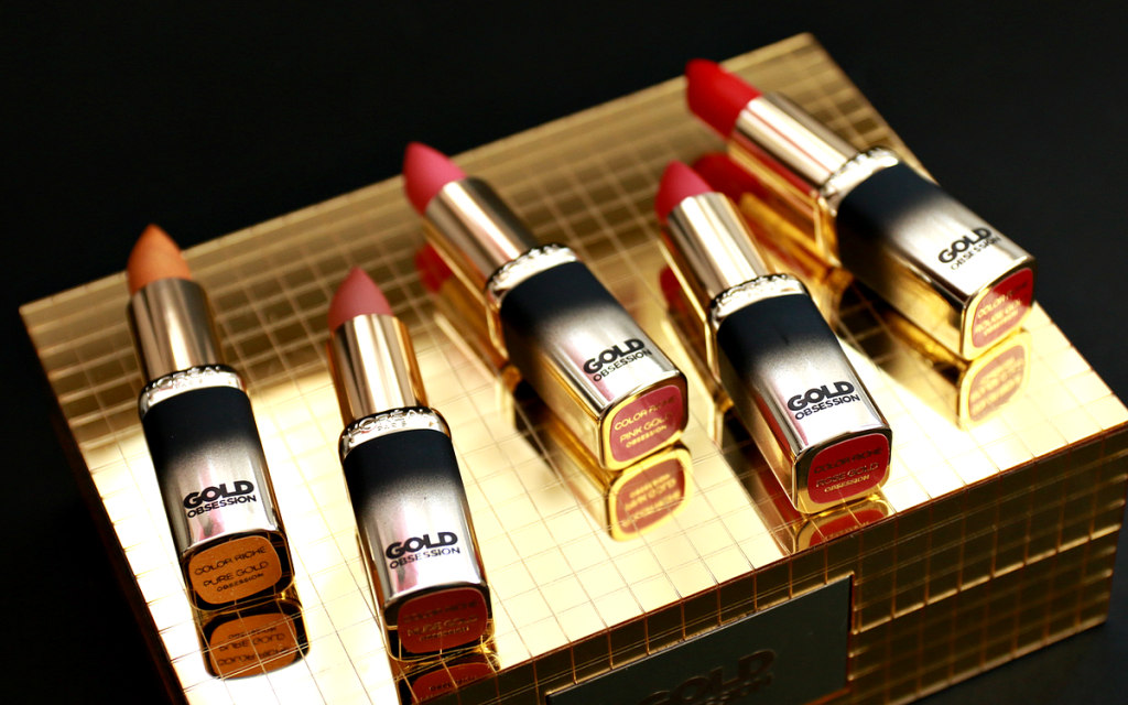 L'Oréal Gold Obsession lipstick review