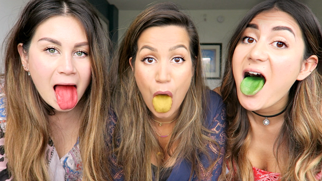 Amerikaans snoep proeven