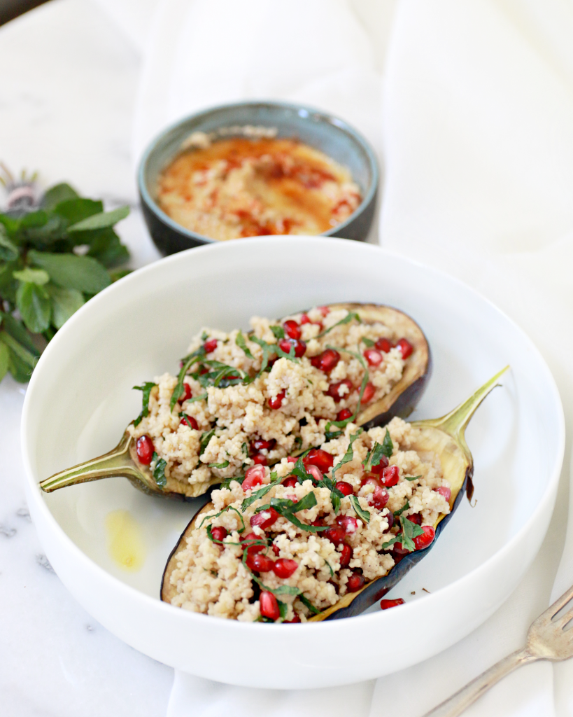 gevulde aubergine couscous_ - 4