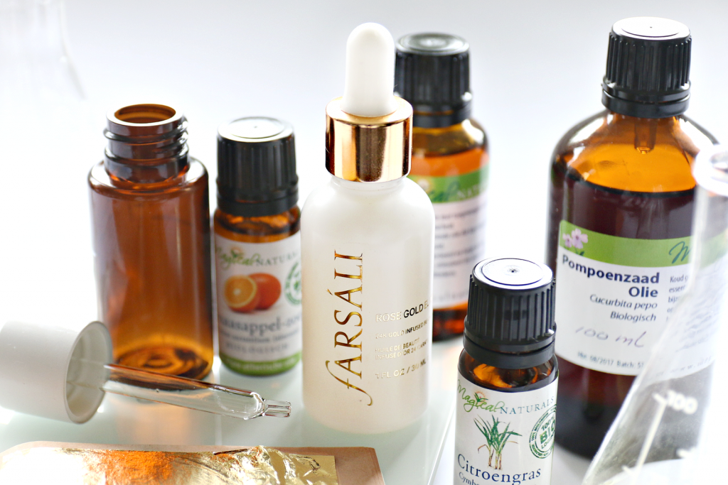 DIY Farsáli Rose Gold Elixir dupe