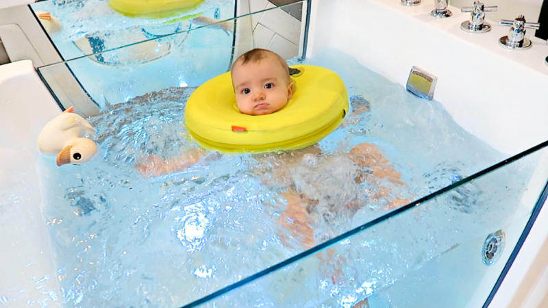 Er bestaat zoiets als een Baby Spa en ik ging er heen