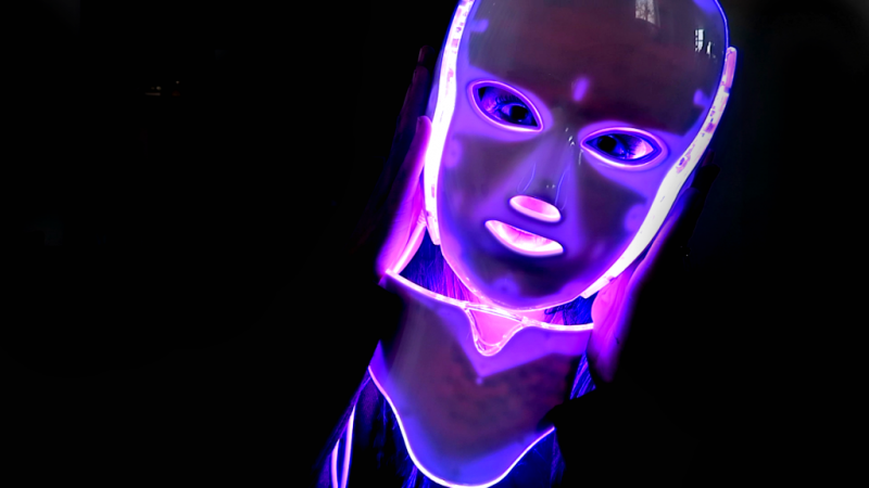 Getest | gezichtsmasker met LED lampjes