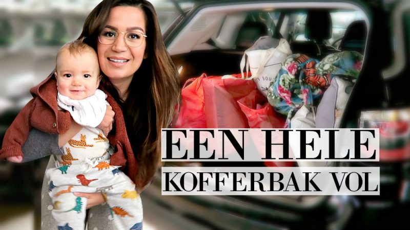 Een kofferbak vol cadeautjes
