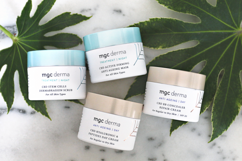 MGC derma: skincare verrijkt met CBD