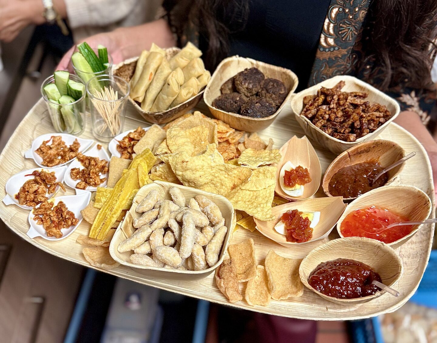 Indonesische borrelplank
